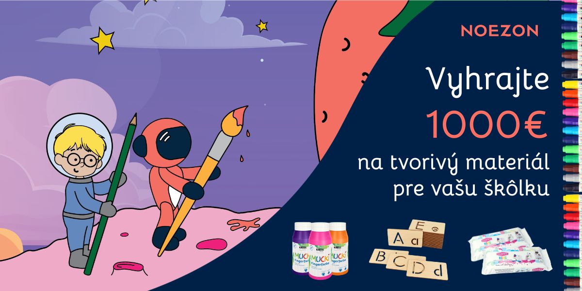 Vyhrajte 1000€ pre vašu škôlku